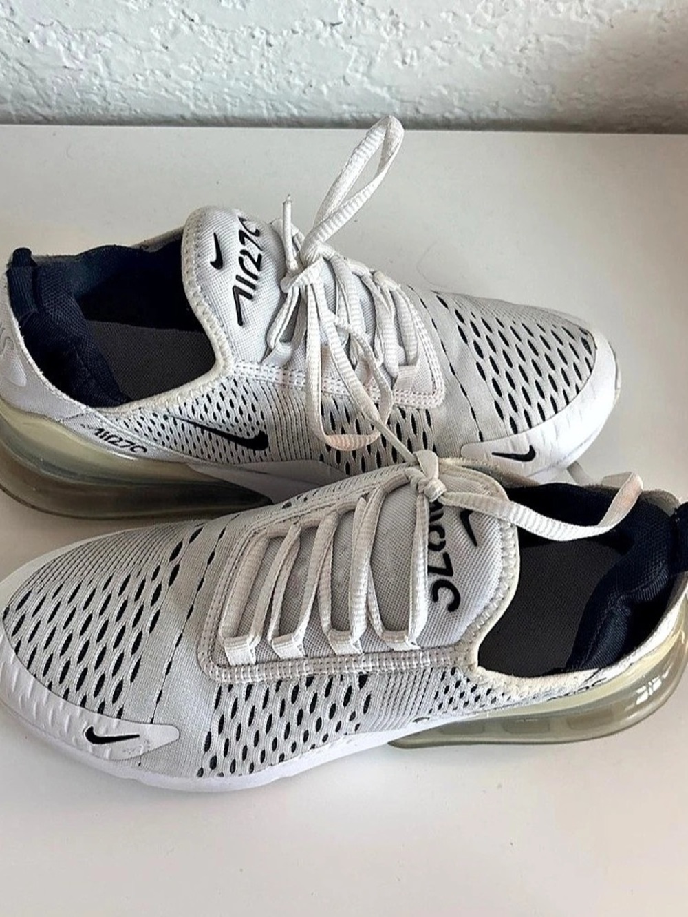 Nike Air Max 270 Women's Sneakers White & Black US 7